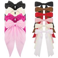 10 Pcs Hair Bows for Women Girls Bow Hair Clips Long Tail Hair Ribbon, 4 Pcs Large Hair Bow & 6 Pcs Small Cute Hair Barrettes...