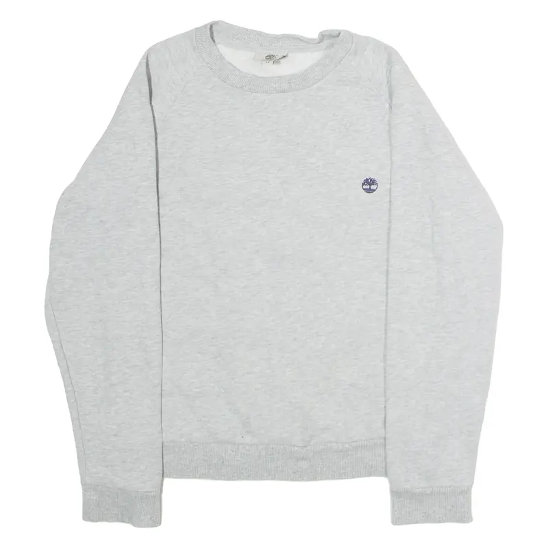 TIMBERLAND Boys Sweatshirt Grey Crew Neck 12Y