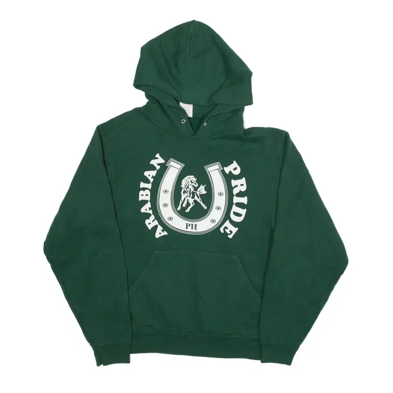 JERZEES Arabian Pride Hoodie Green Pullover Mens S