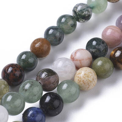 Natural Mixed Gemstone Beads Strands