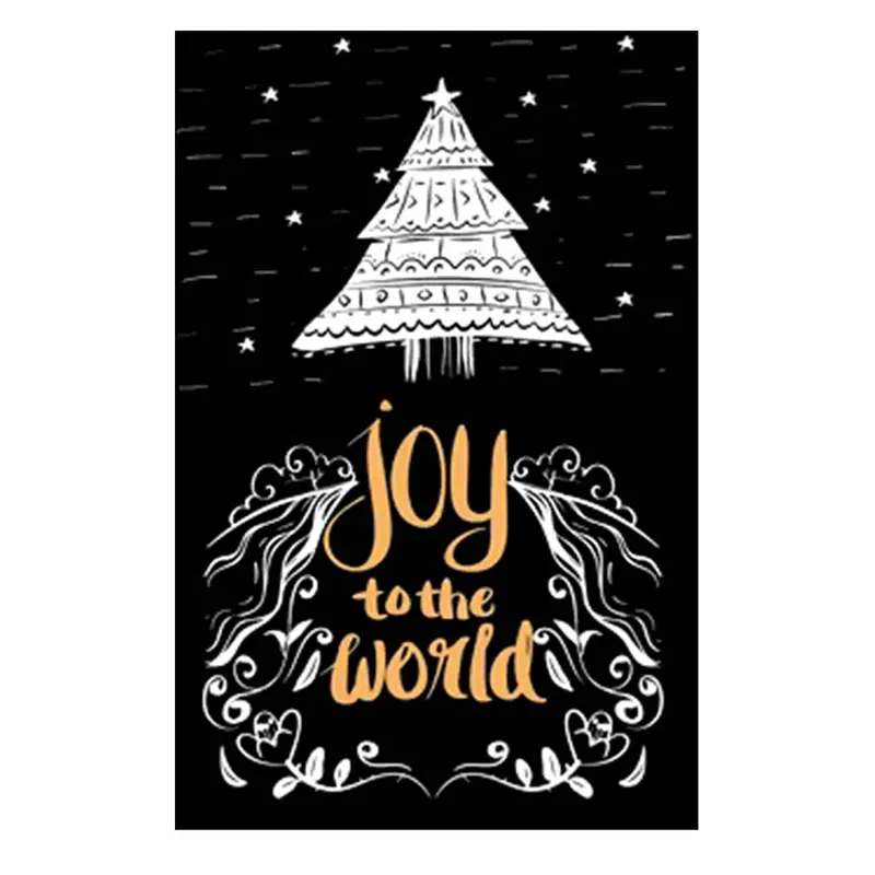 Memory Holiday Card™ - Black-Joy to the World