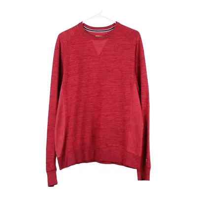 Champion Sweatshirt - Medium Red Cotton Blend
