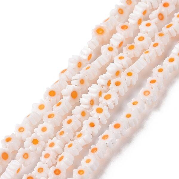 Handmade Millefiori Glass Bead Strands