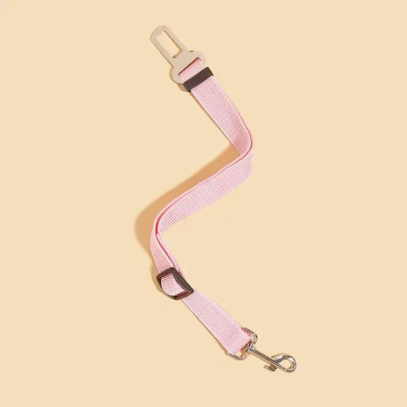 Adjustable Car Pet Harness, Durable Car Safety Leash for Small Dogs, Dog Traction Rope, Cats Car Seat Belt, Pet Safety Car Se...