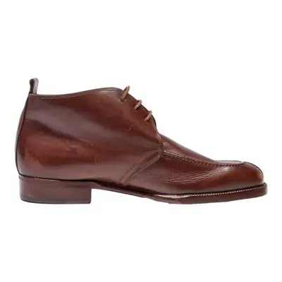 ATTICO Ankle Boots Brown Leather Mens UK 9