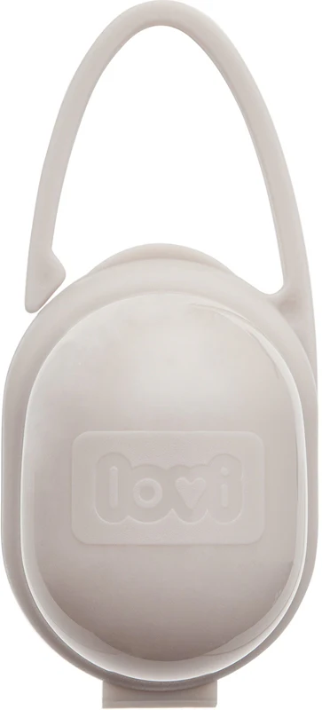 LOVI Dummy Case 0+ m pacifier holder color Beige