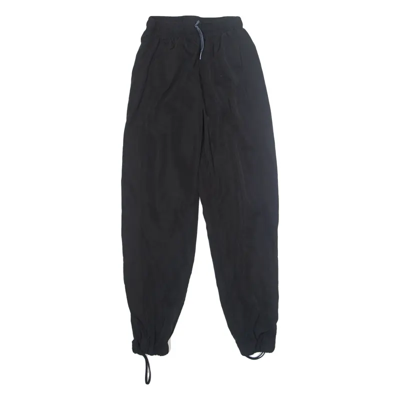 ADIDAS Mesh Lined Womens Track Pants Black Tapered S W22 L30