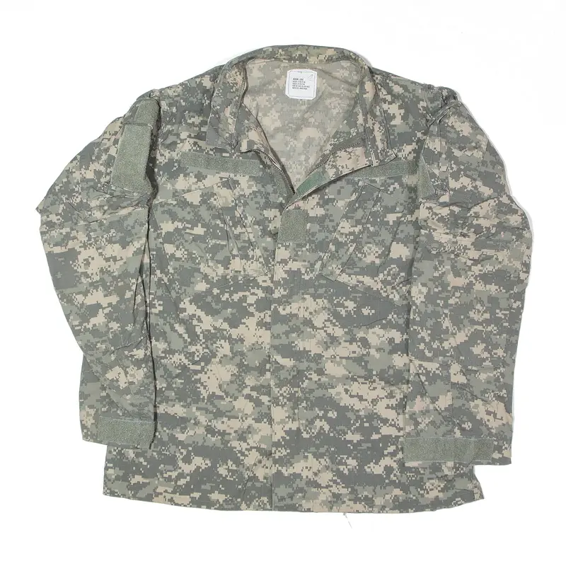 GOLDEN MFG CO Army Military Jacket Green Camouflage Mens M