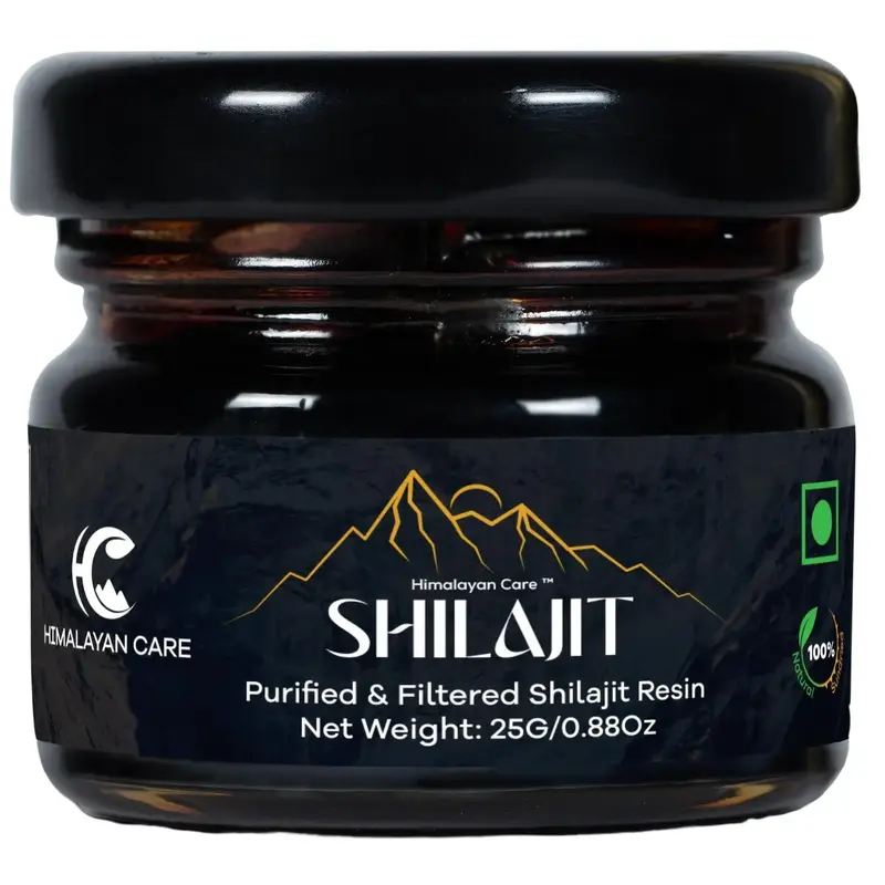 Himalayan Care Pure Himalayan Shilajit Resin|Natural Herbs Eneregy Supplement| 25 Grams, 75 Servings Healthcare Edible