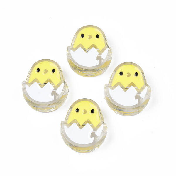 Transparent Acrylic Beads