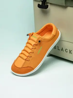 HOBIBEAR Adult shoes, men's casual sports wide toe shoes, comfortable barefoot canvas shoes, men's and women's big toe shoes