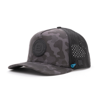 BRIMZ Golf Performance Hat - Breathable Sweat & Water Resistant Golfing Snapback Cap with Tee Holder & Magnetic Ball Marker (...