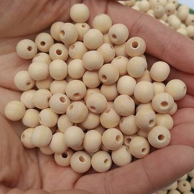 500Pcs Wood Beads