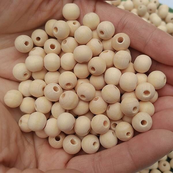 500Pcs Wood Beads