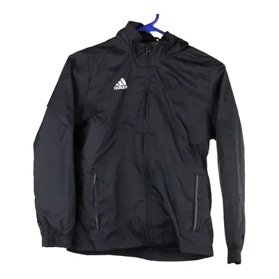 Age 9-10 Adidas Jacket - Small Black Polyester