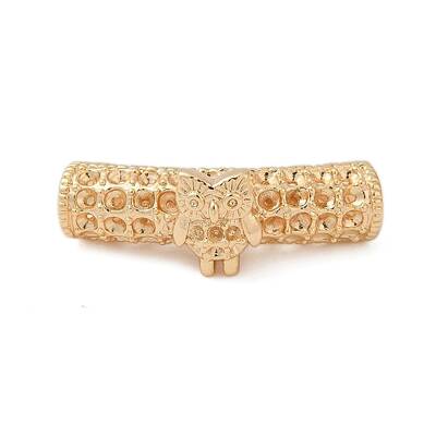 Brass Tube European Beads