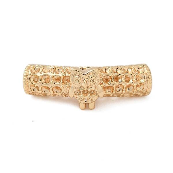Brass Tube European Beads