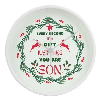 To My Son - A Clock of Love and Holiday Cheer