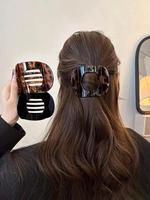 Leopard Pattern Hair Clip, Fashionable Hair Accessories for Women & Girls, Casual Versatile Hair Accessories for Ponytails