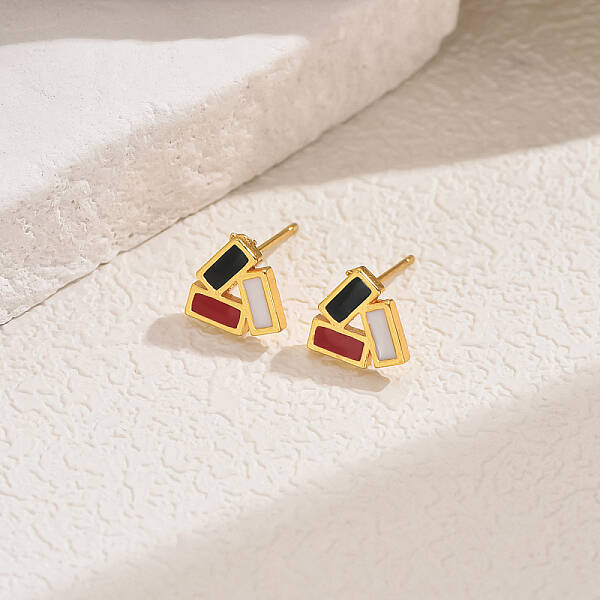 Alloy Stud Earrings