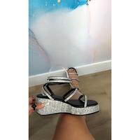 TALIA PLATFORM SANDAL (WIDE FRIENDLY)