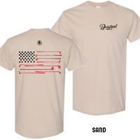 Barstool Golf American Flag T-Shirt – Patriotic Golf Clubs Tee, Soft Cotton, Bold Fit, Perfect for 4th of July and USA Golf...