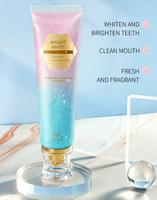 Toothpaste, very beautiful two tone toothpaste, niacinamide toothpaste, protects teeth, freshens breath
