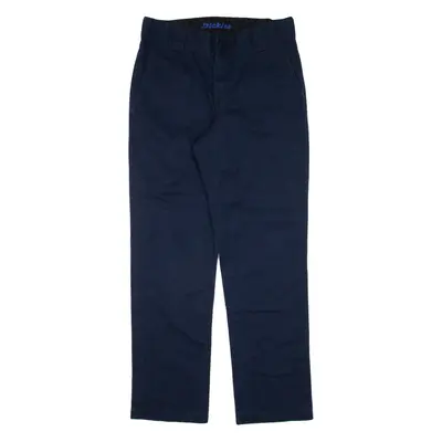 DICKIES Workwear Mens Trousers Blue Slim Tapered W32 L32