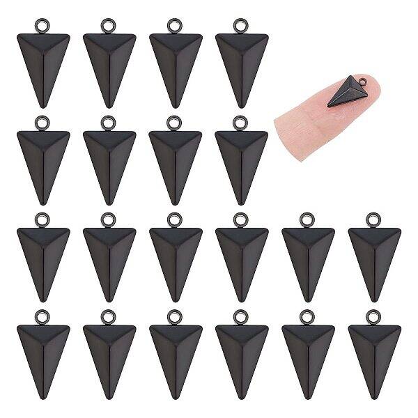 20Pcs 201 Stainless Steel Pendants