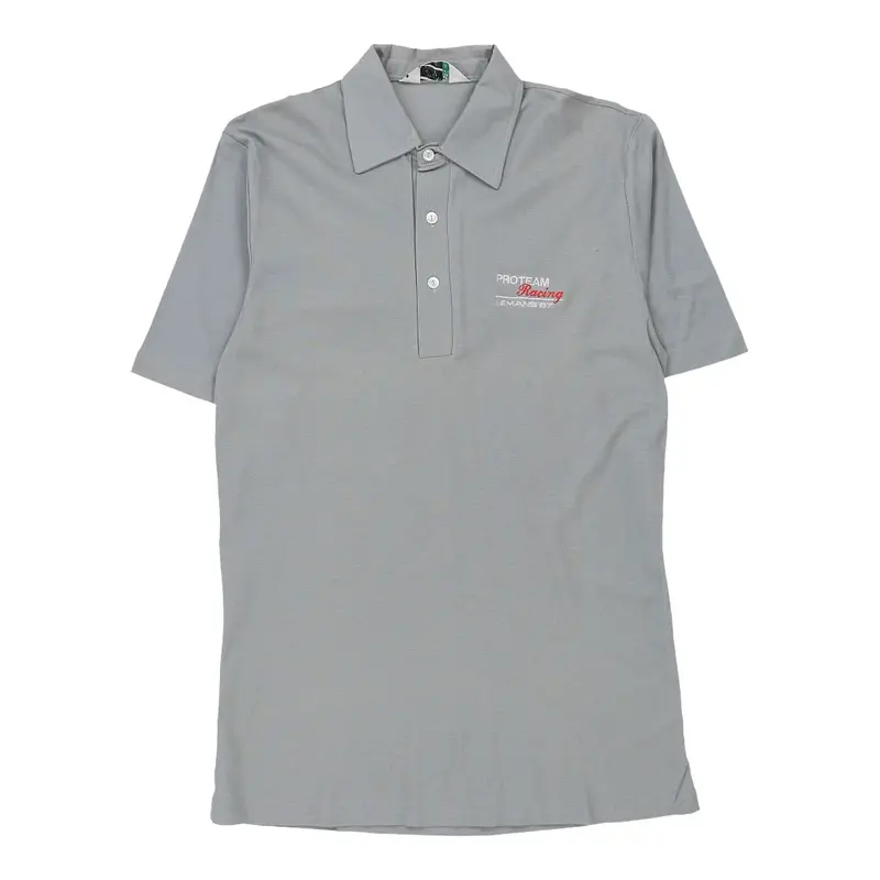 Pro team Racing, Le Mans 87 Men Guerrier Polo Shirt - Small Grey Cotton