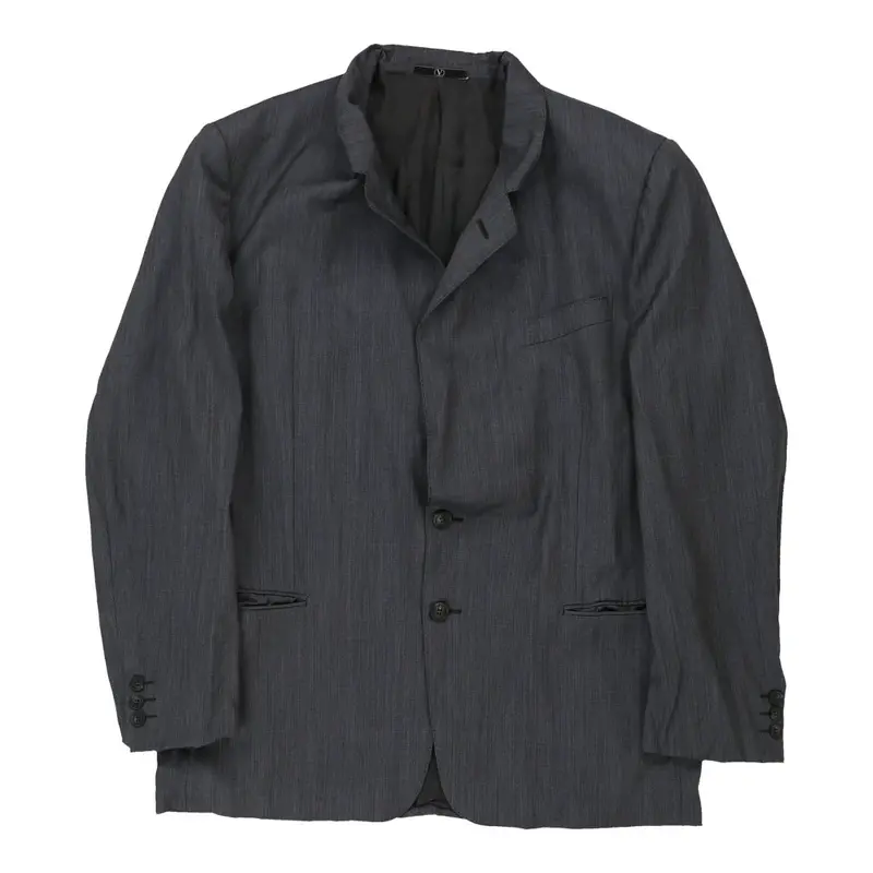 Valentino Blazer - 2XL Grey Wool Blend