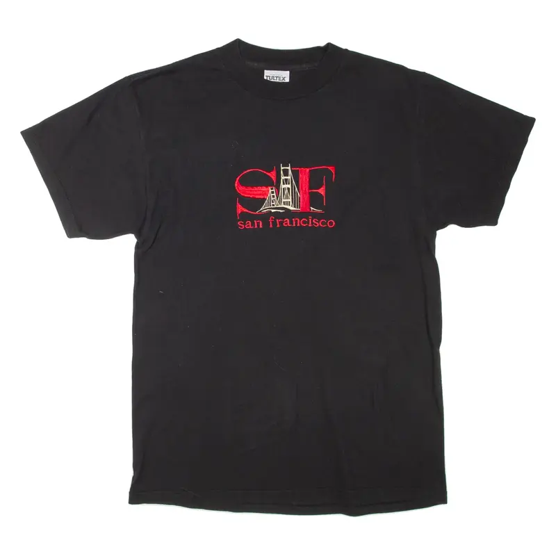 TULTEX San Francisco Mens T-Shirt Black M