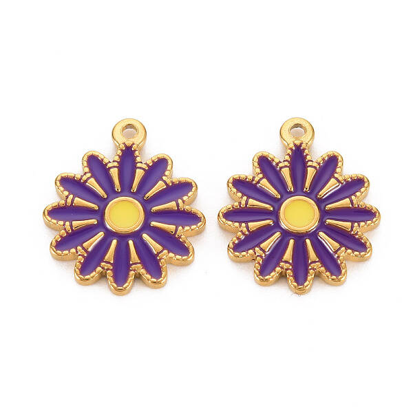 304 Stainless Steel Enamel Pendants
