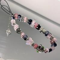 Cute Strawberry & Heart & Butterfly Design Phone Chain, Creative Anti-lost Phone Lanyard, Fashion Phone Charm for Women & Gir...