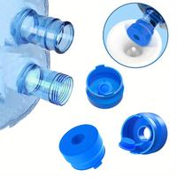 5 Gallon Water Jug Cap, 3 Counts Reusable Food Grade Silicone Replacement Tops Cap, Reusable Water Bottle Dispensers for Home...
