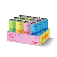 Juvee Energy Drink Variety Pack - 12 Pack Low Calorie Fruit