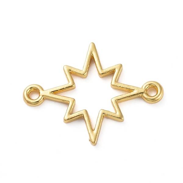 Zinc Alloy Open Back Bezel Links