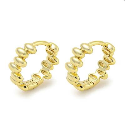 Brass Hoop Earrings