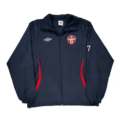 Rockville Soccer Club Umbro Jacket - Small Navy Polyester