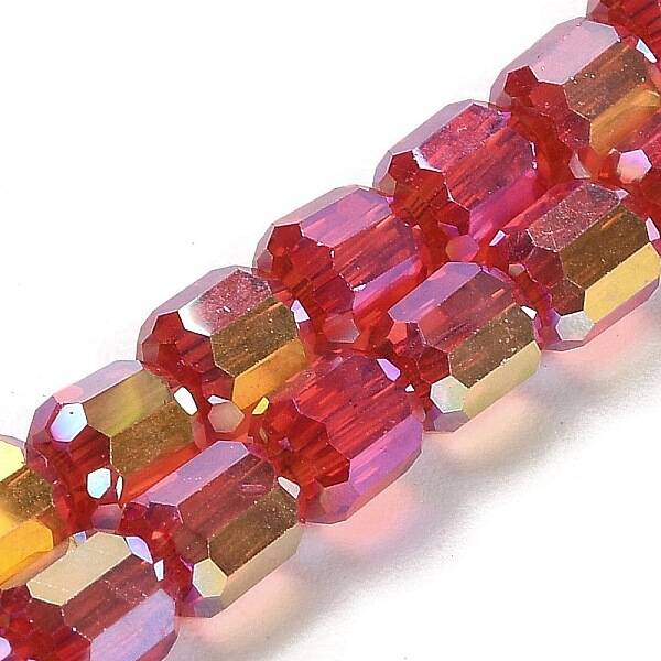Electroplate Glass Beads Strands