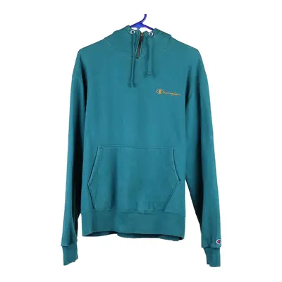 Champion Hoodie - XL Blue Cotton Blend