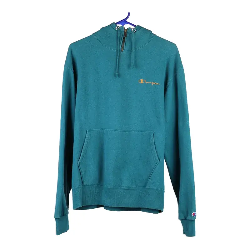 Champion Hoodie - XL Blue Cotton Blend