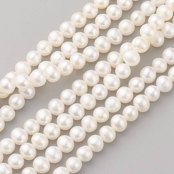 Natural Cultured Freshwater Pearl Beads Strands