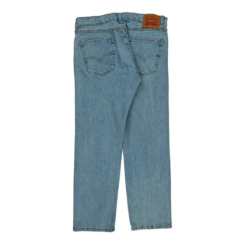 505 Levis Jeans - 34W 29L Light Wash Cotton