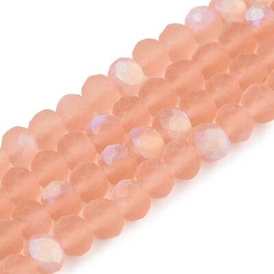 Transparent Glass Beads Strands