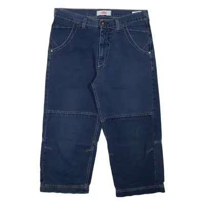 LEE COOPER 3/4 Mens Casual Shorts Blue M W32