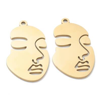 Ion Plating(IP) 304 Stainless Steel Pendants