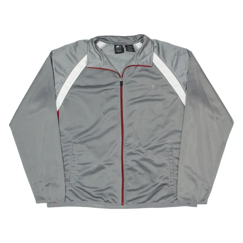 STARTER Track Jacket Grey Mens XL