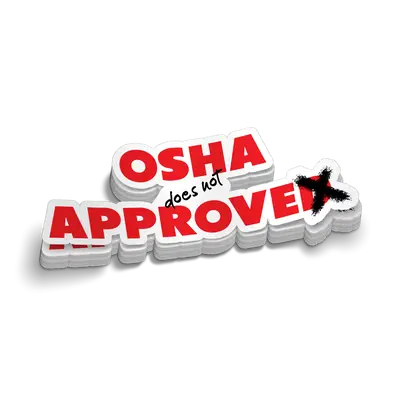 OSHA Hard Hat Decal