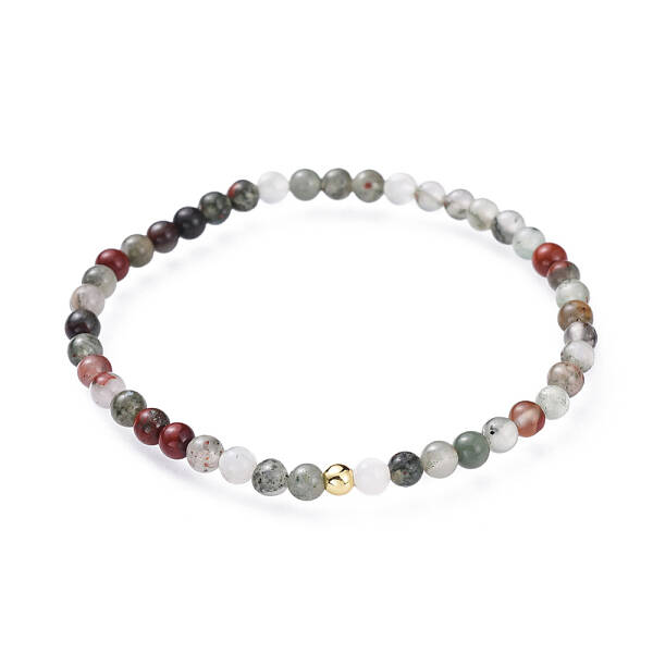 Natural Bloodstone Stretch Bracelets